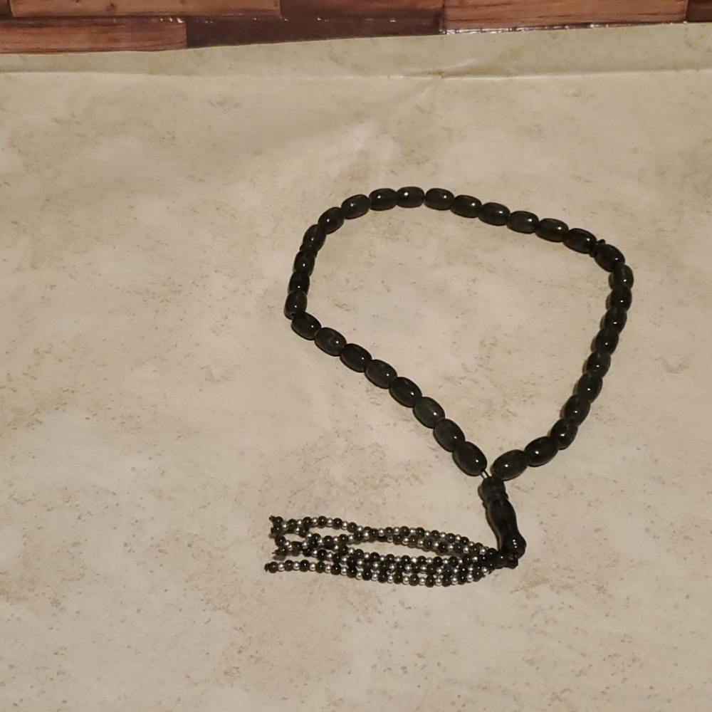 Black necklace